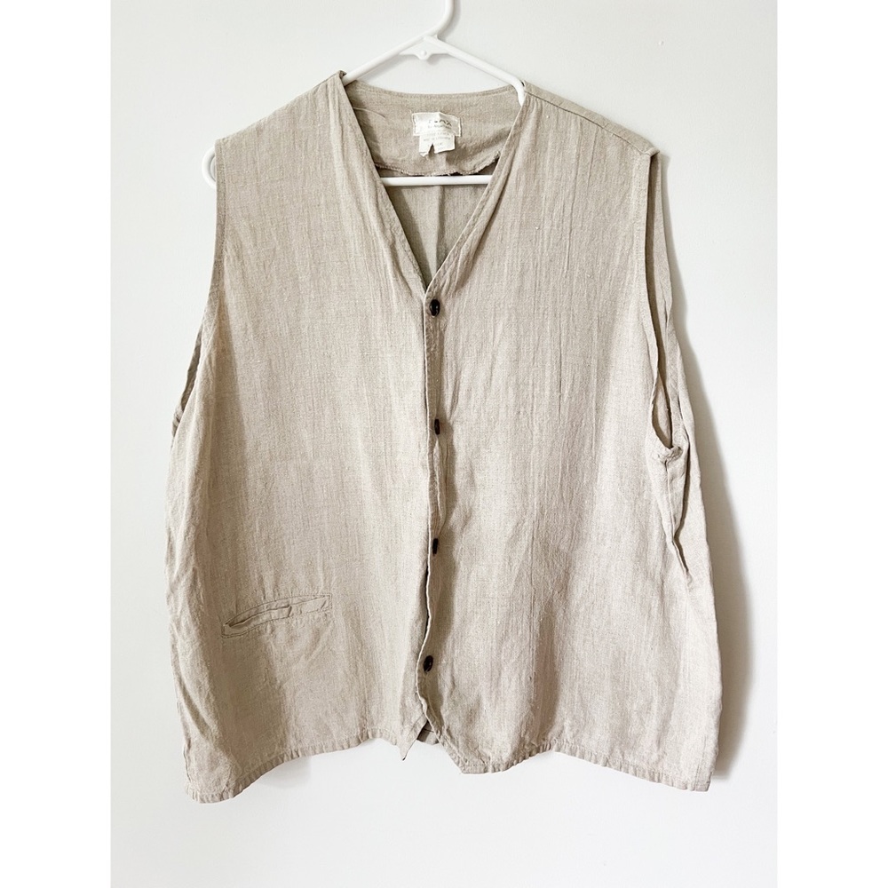 FLAX by Angelheart Vest Vintage
